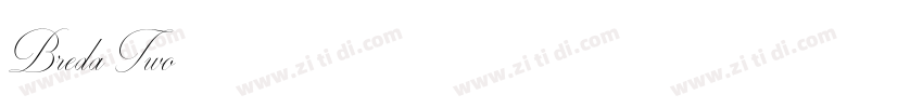 Breda Two字体转换